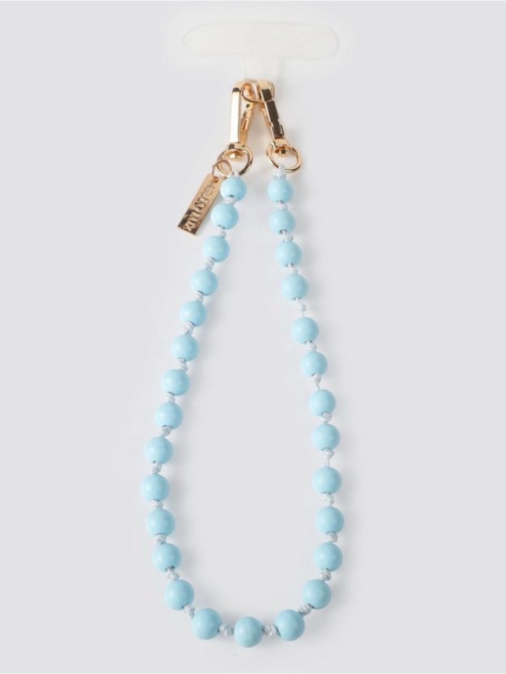Hello Lux Beaded Wristlet - Blue
New in Box